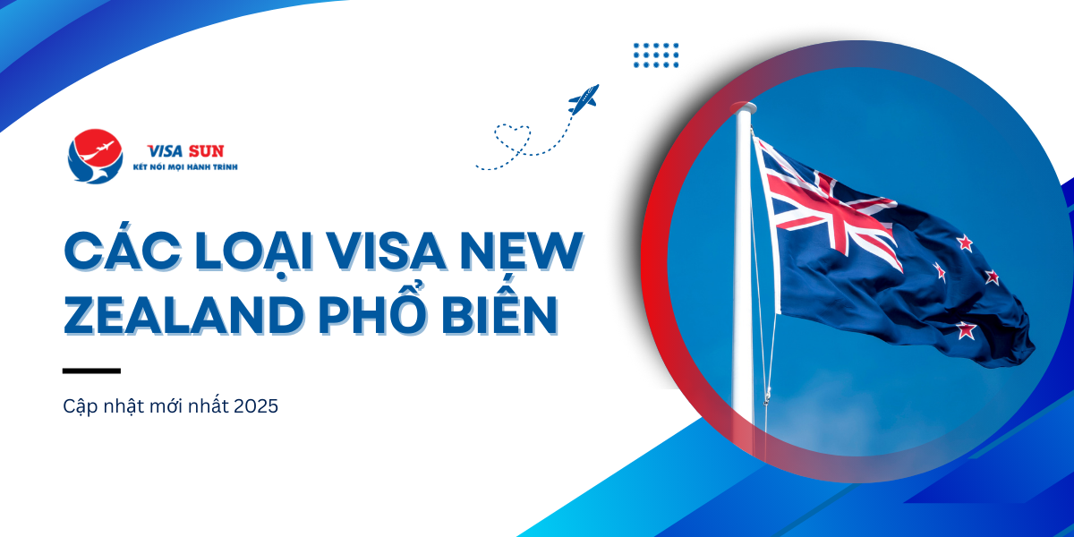 Các loại visa New Zealand