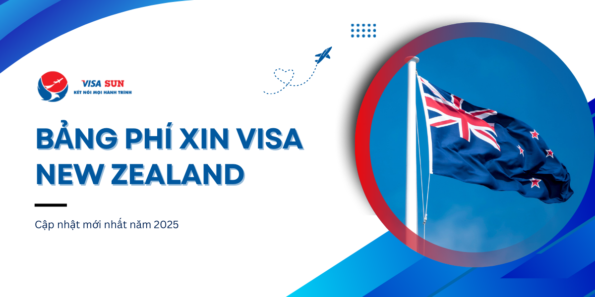 Phí visa New Zealand