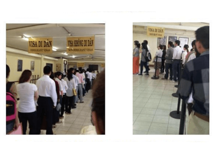 Buổi phỏng vấn visa SB1 tại lãnh sự quán